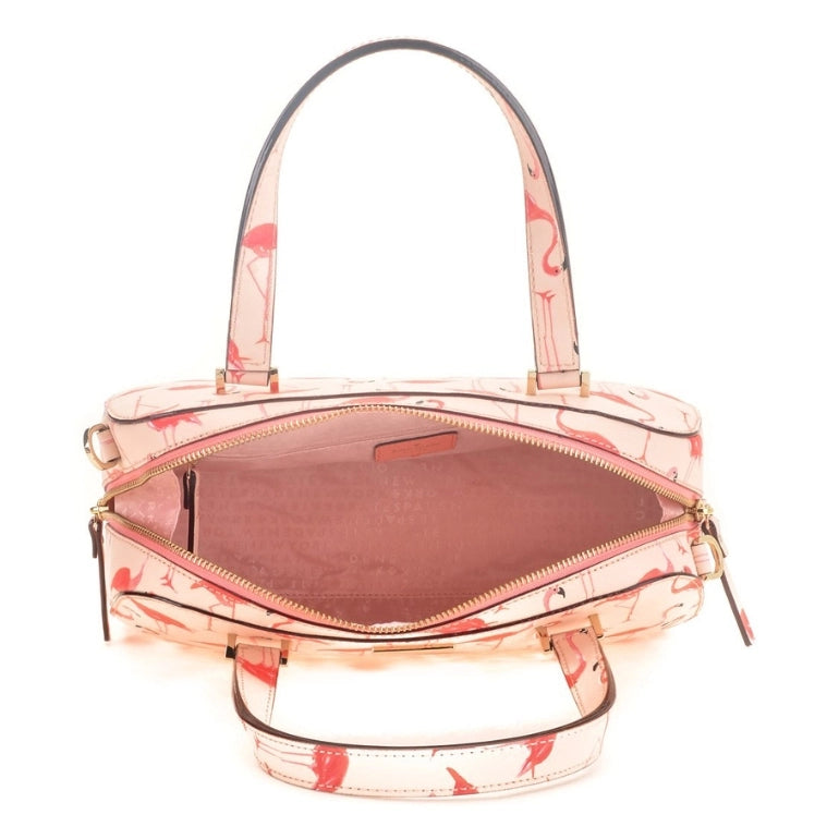 Kate Spade Felix Newbury Lane Flamingo Satchel