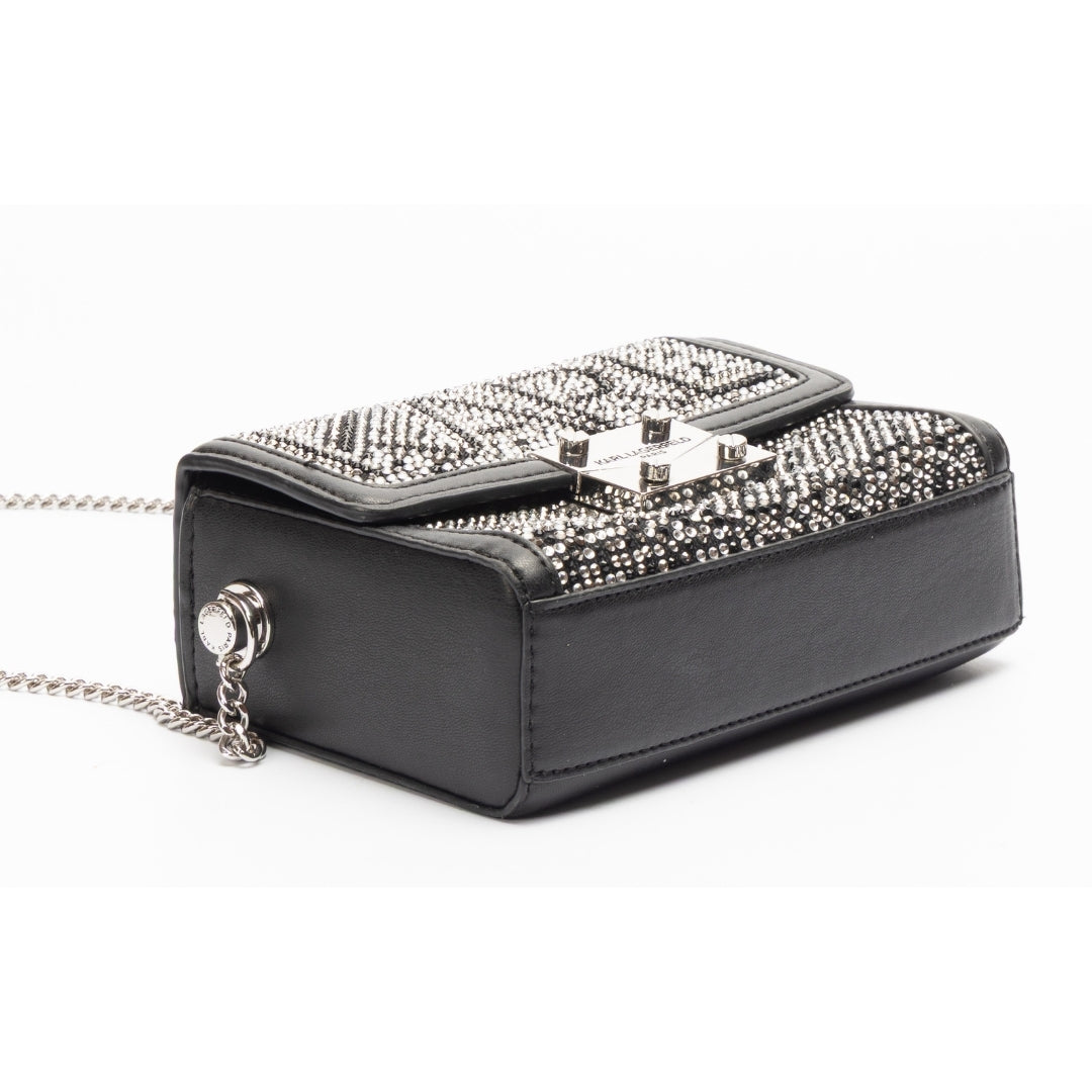 Karl Lagerfeld Paris Ikons Mini Embellished Crossbody