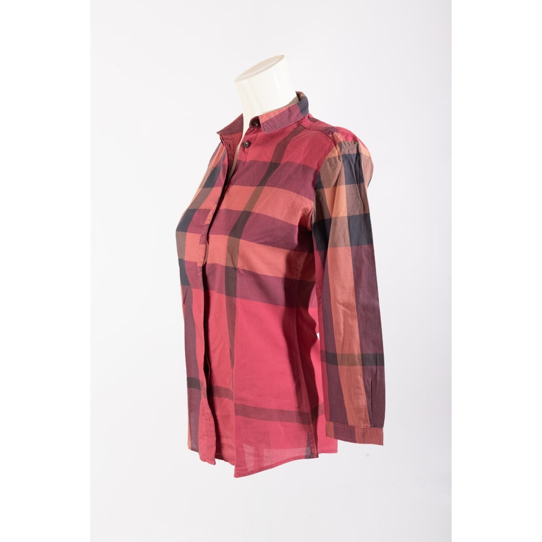 Burberry Brit Red Checked Shirt