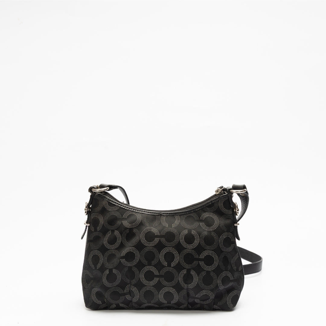 Coach Madison Dotted Art Shoulder Bag