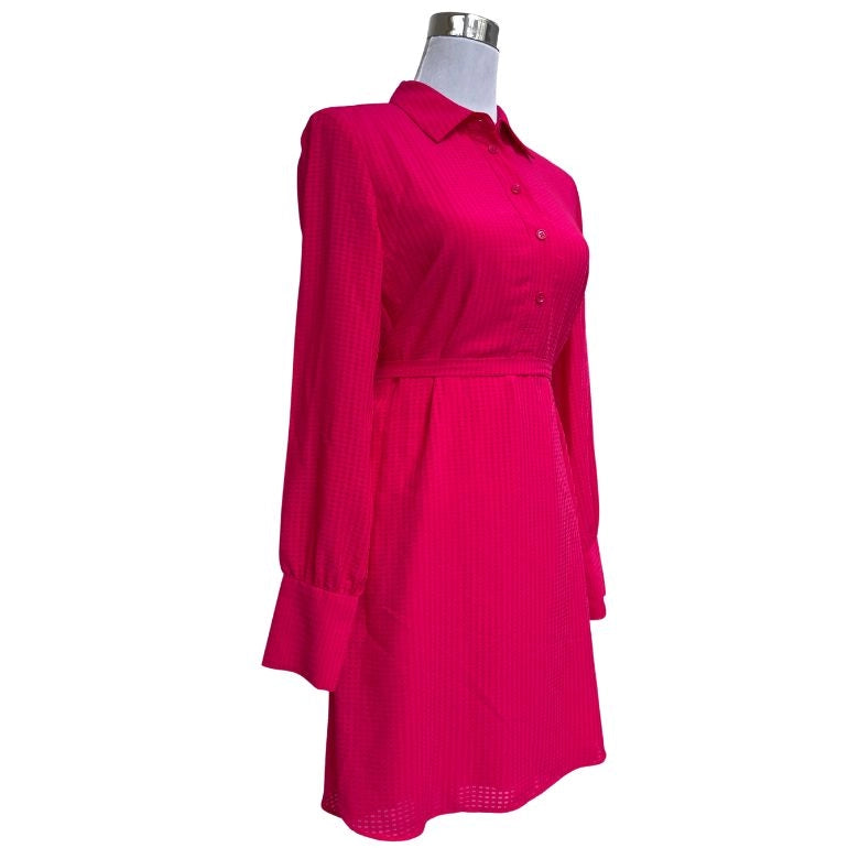 Armani Exchange Collar Neck Straight Dress