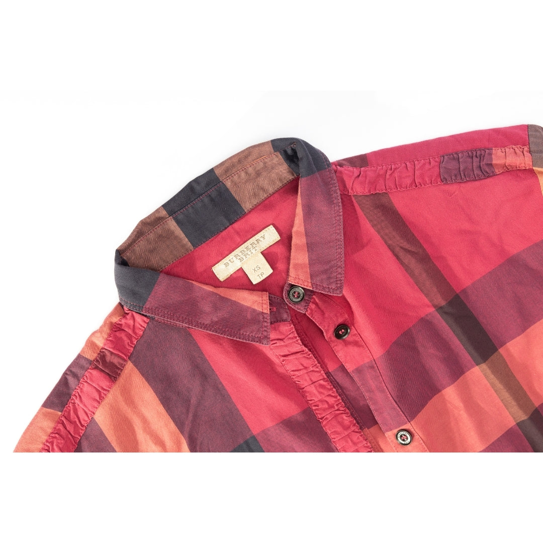 Burberry Brit Red Checked Shirt