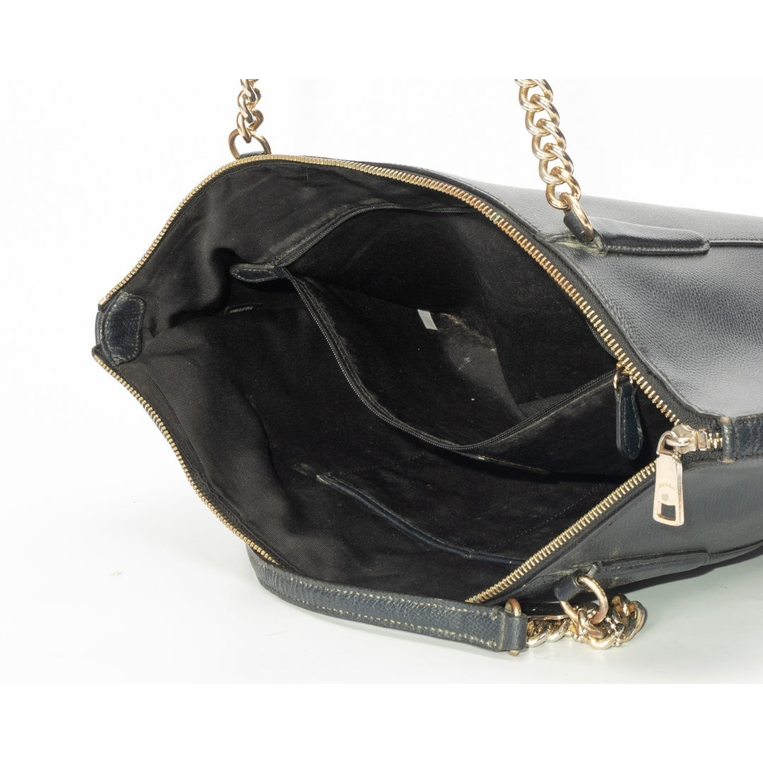 Coach Black Leather Ava Tote