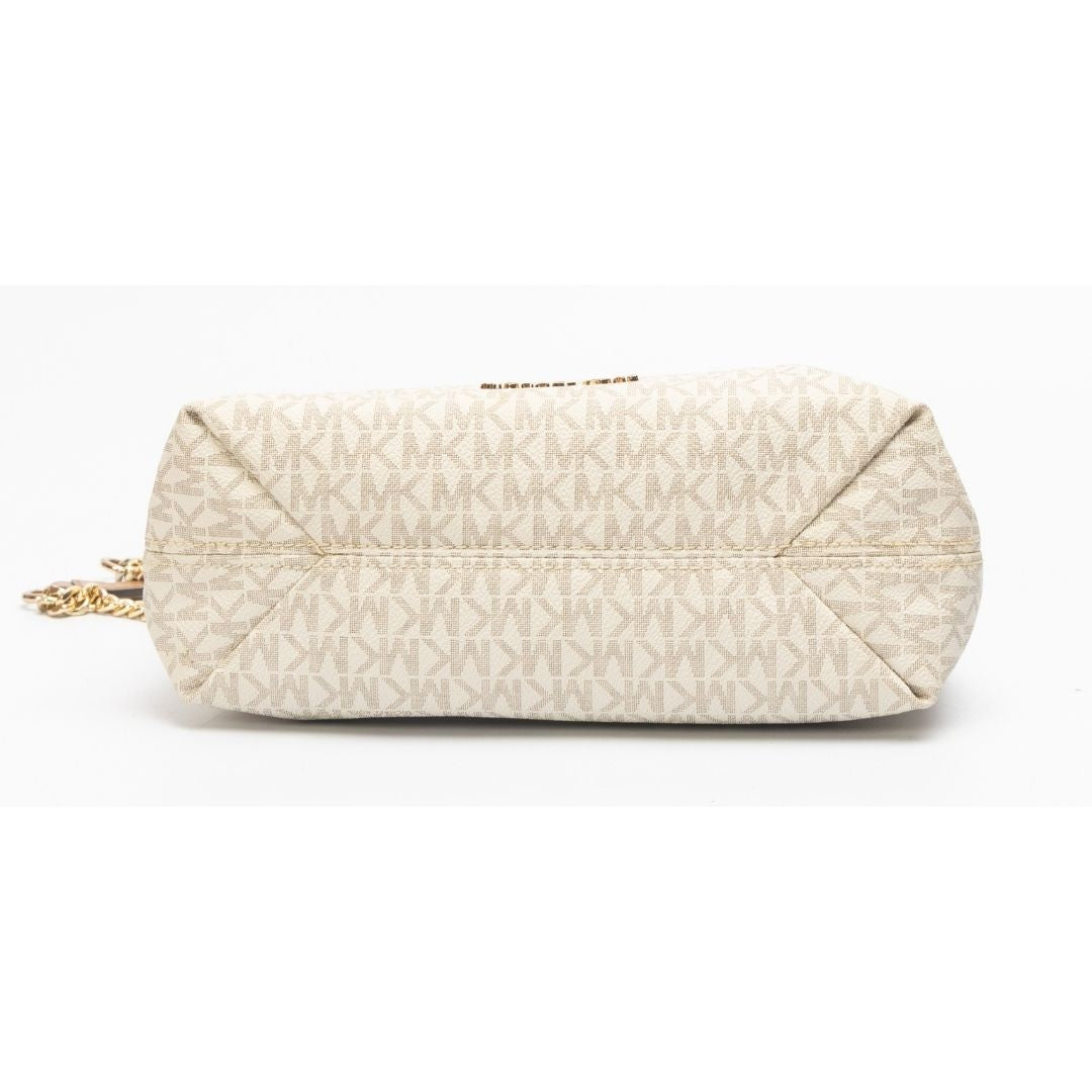 Michael Kors Jet Set Large Logo Chain Tote Bag