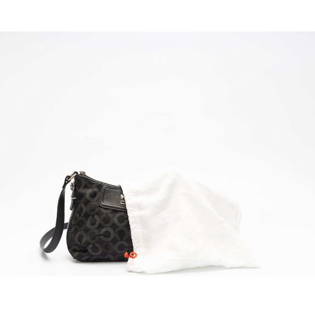 Coach Madison Dotted Art Shoulder Bag