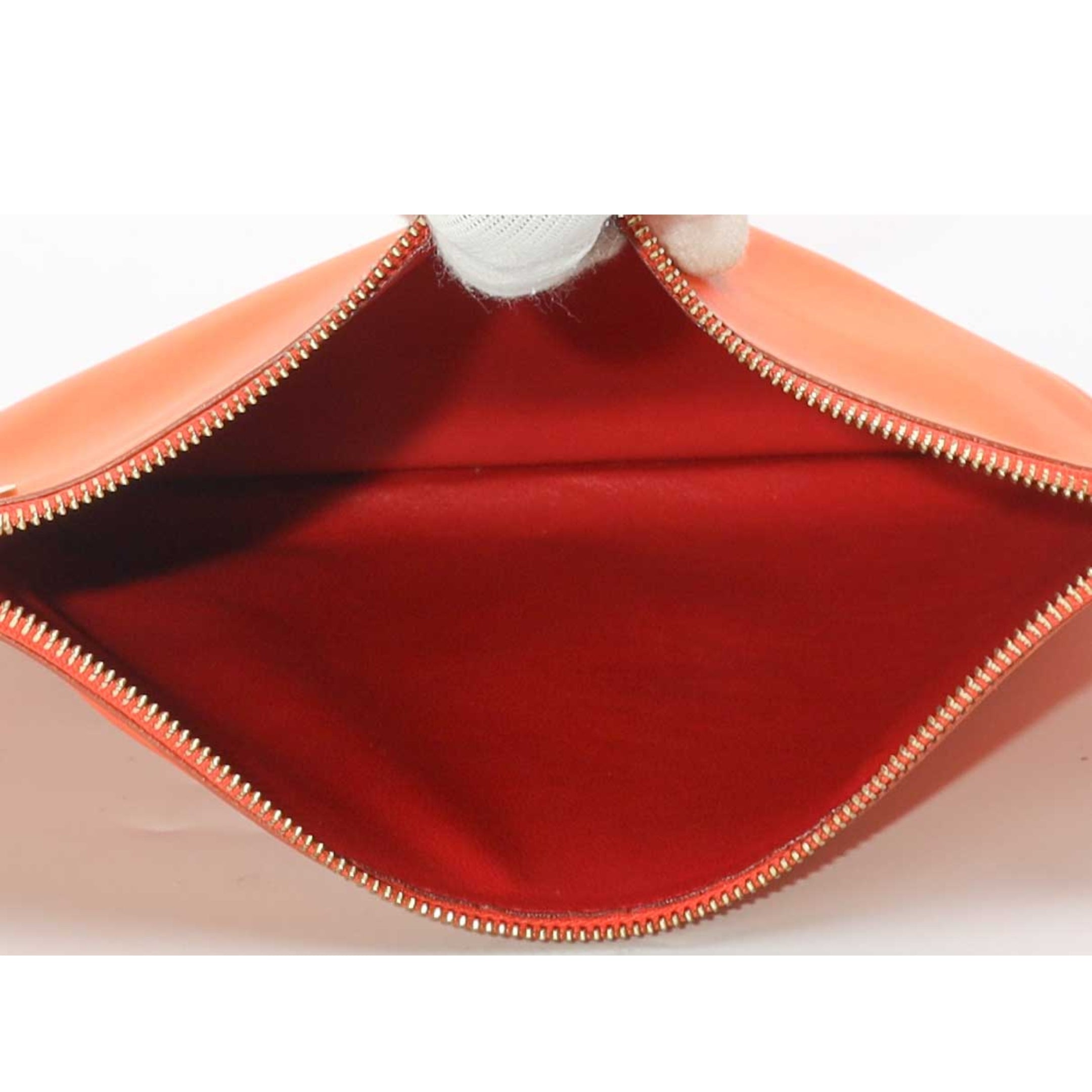 Salvatore Ferragamo Coral Red Gancini Lock Tote