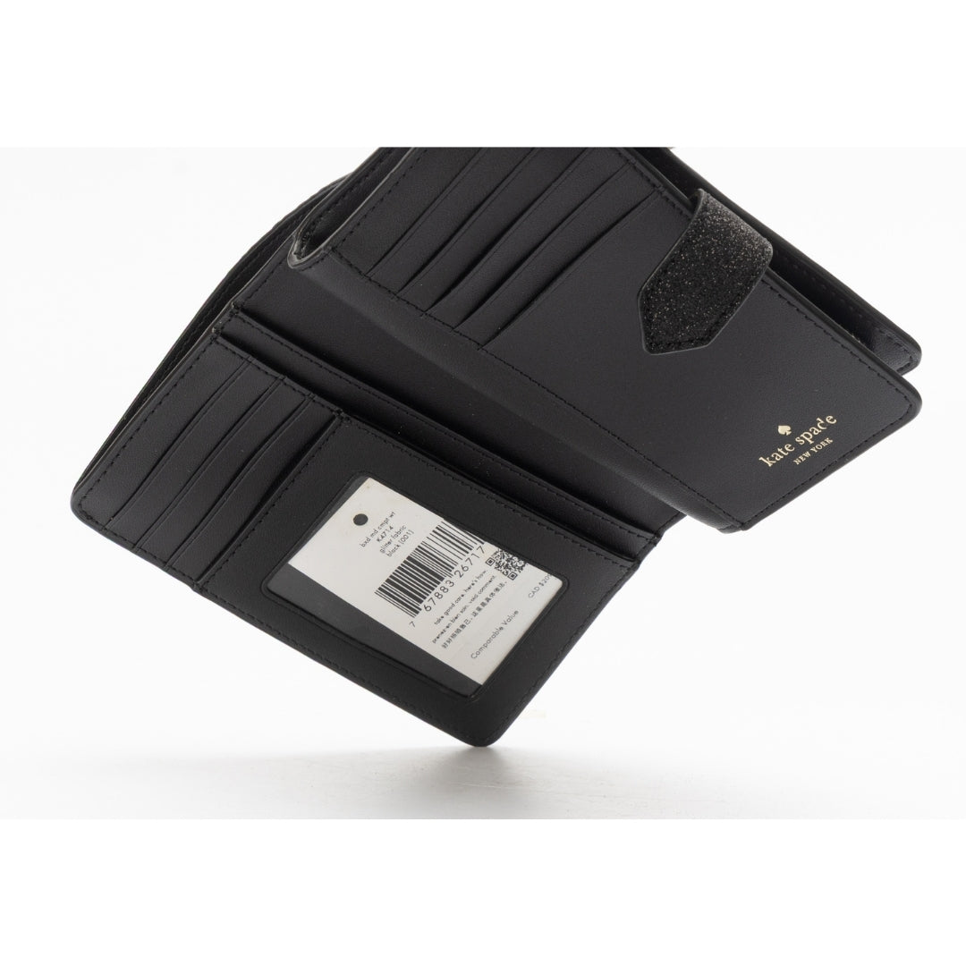 Kate Spade Glimmer Metallic Medium Compact Wallet