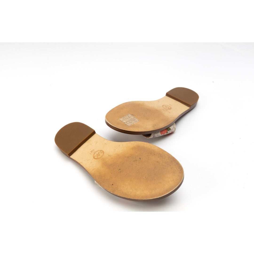 Michael Kors Fawn Hayworth Logo Slide Sandals