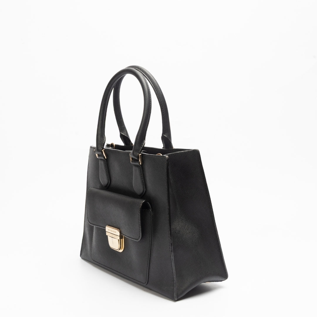 Michael Kors Leather Top Handle Bag