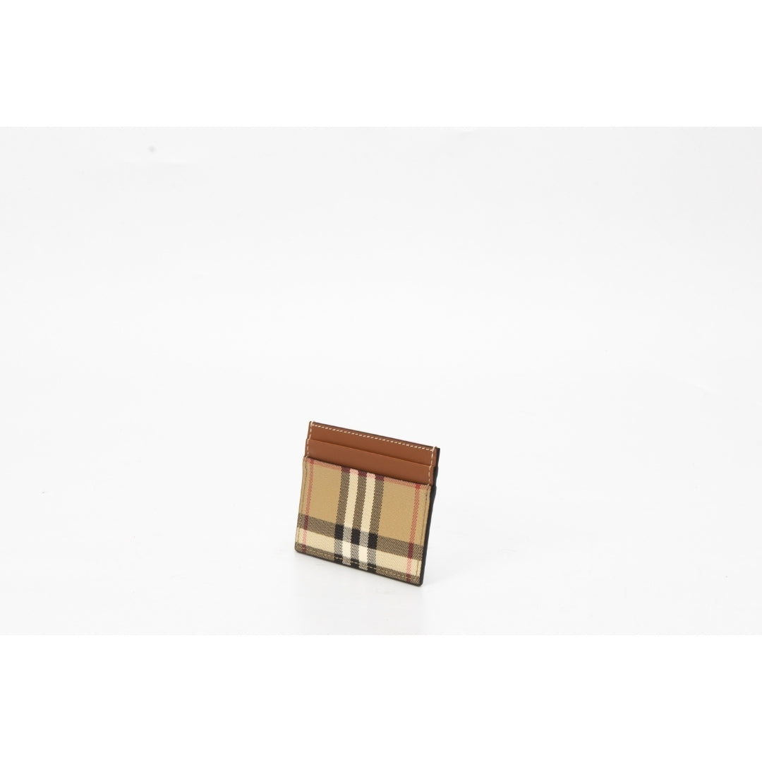 Burberry Check Card Case