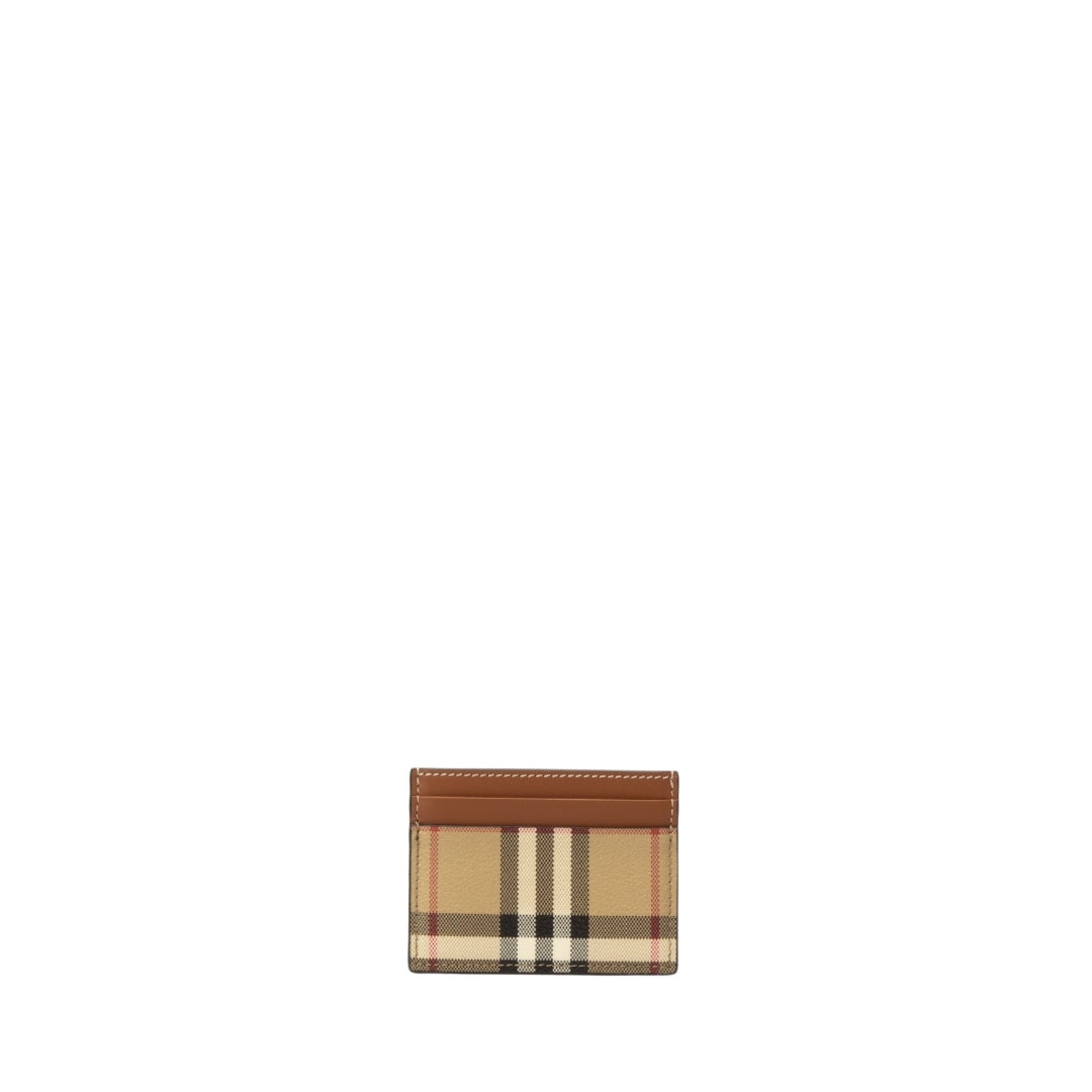 Burberry Check Card Case