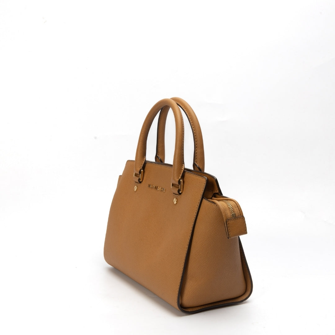 Michael Kors Leather Medium Selma Satchel