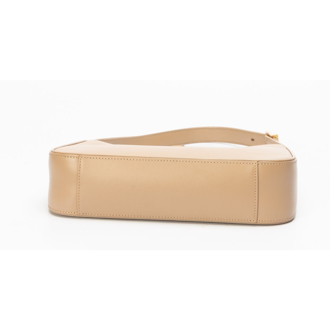 Saint Laurent Large Grained Leather Bag