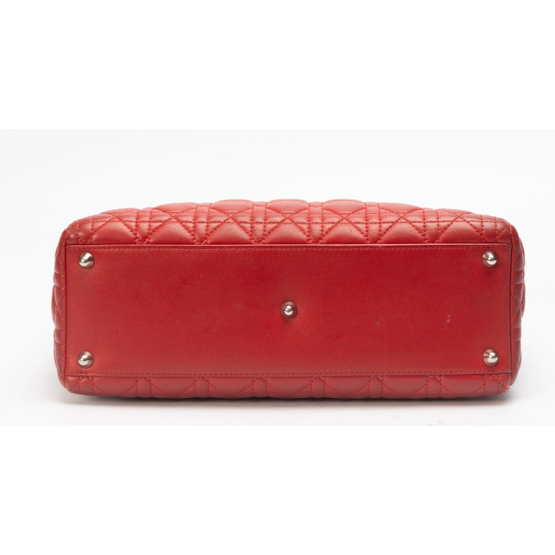 Lady Dior Red satchel