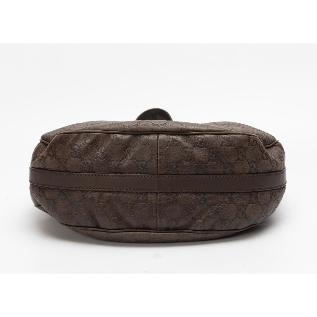 Gucci Guccissima GG Twin Hobo Bag