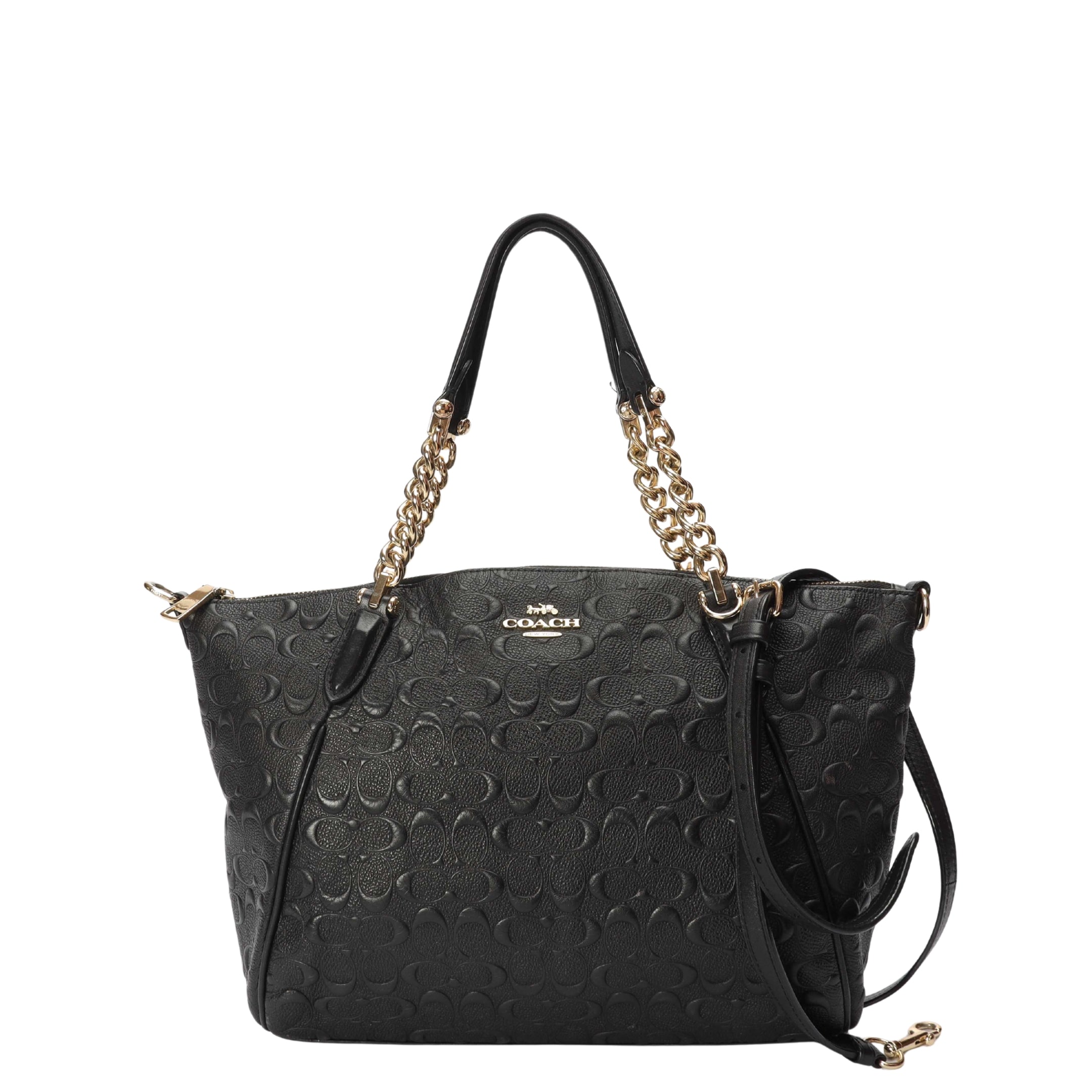 Coach Kelsey Black Convertible Tote