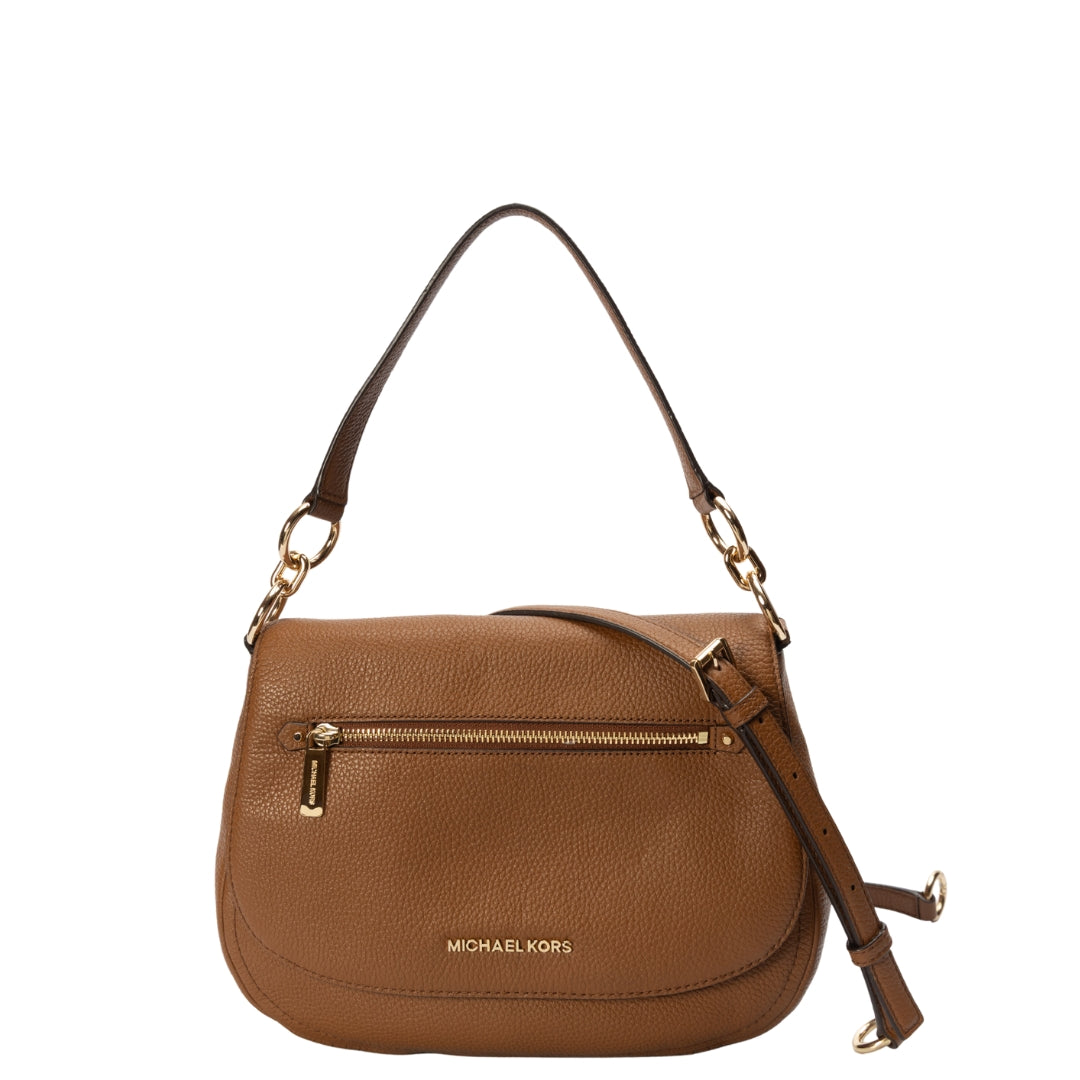 Michael Kors Brown Bedford Crossbody Bag