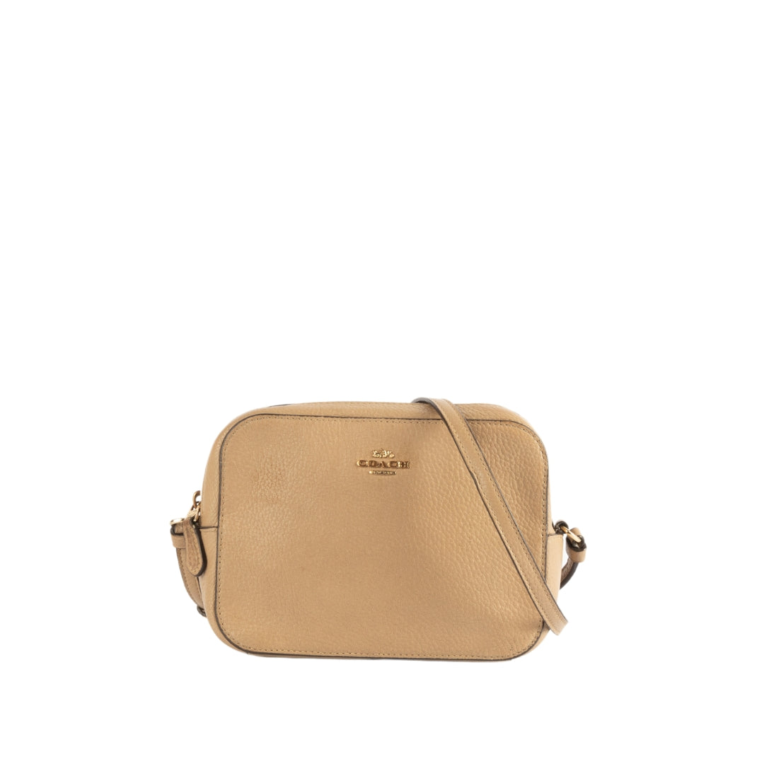 Coach pebble leather crossbody best sale