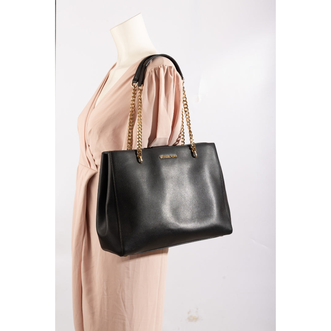 Michael Kors Jet Set Travel Chain Medium Tote Bag