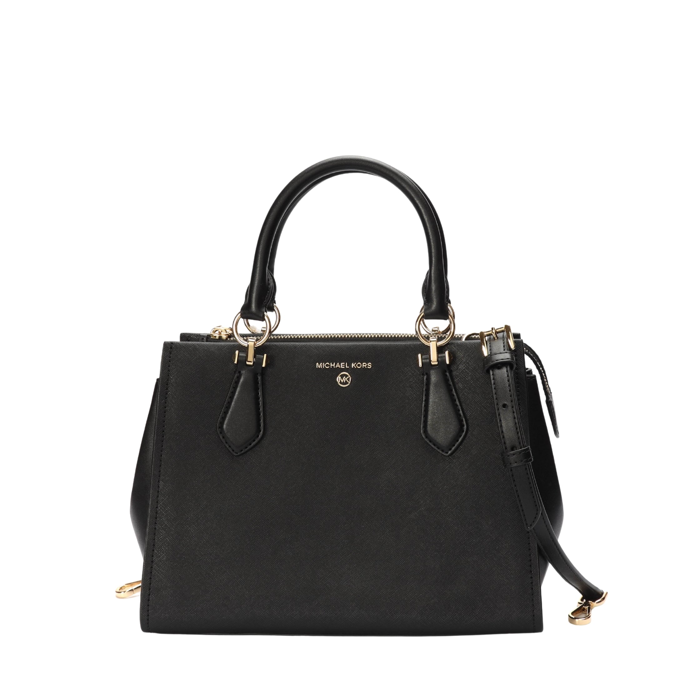 Michael Kors Marilyn Black Convertible Crossbody Bag