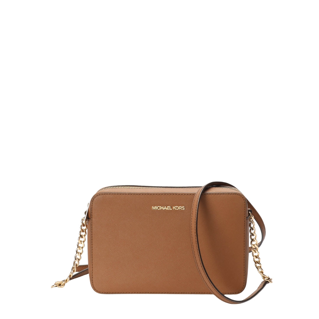 Michael Kors Tan Jet Set Crossbody Bag