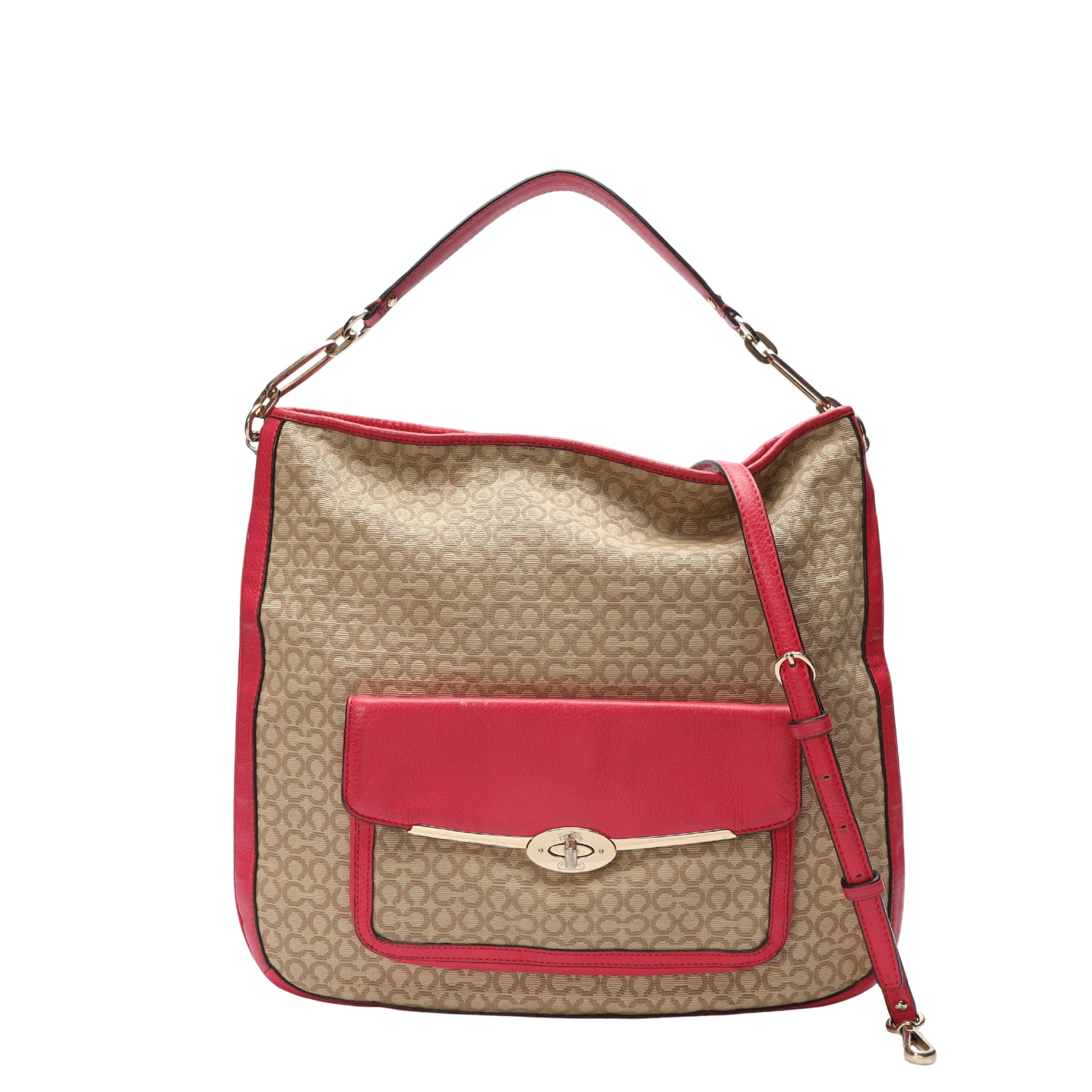 Coach Madison Op Canvas Crossbody Tote
