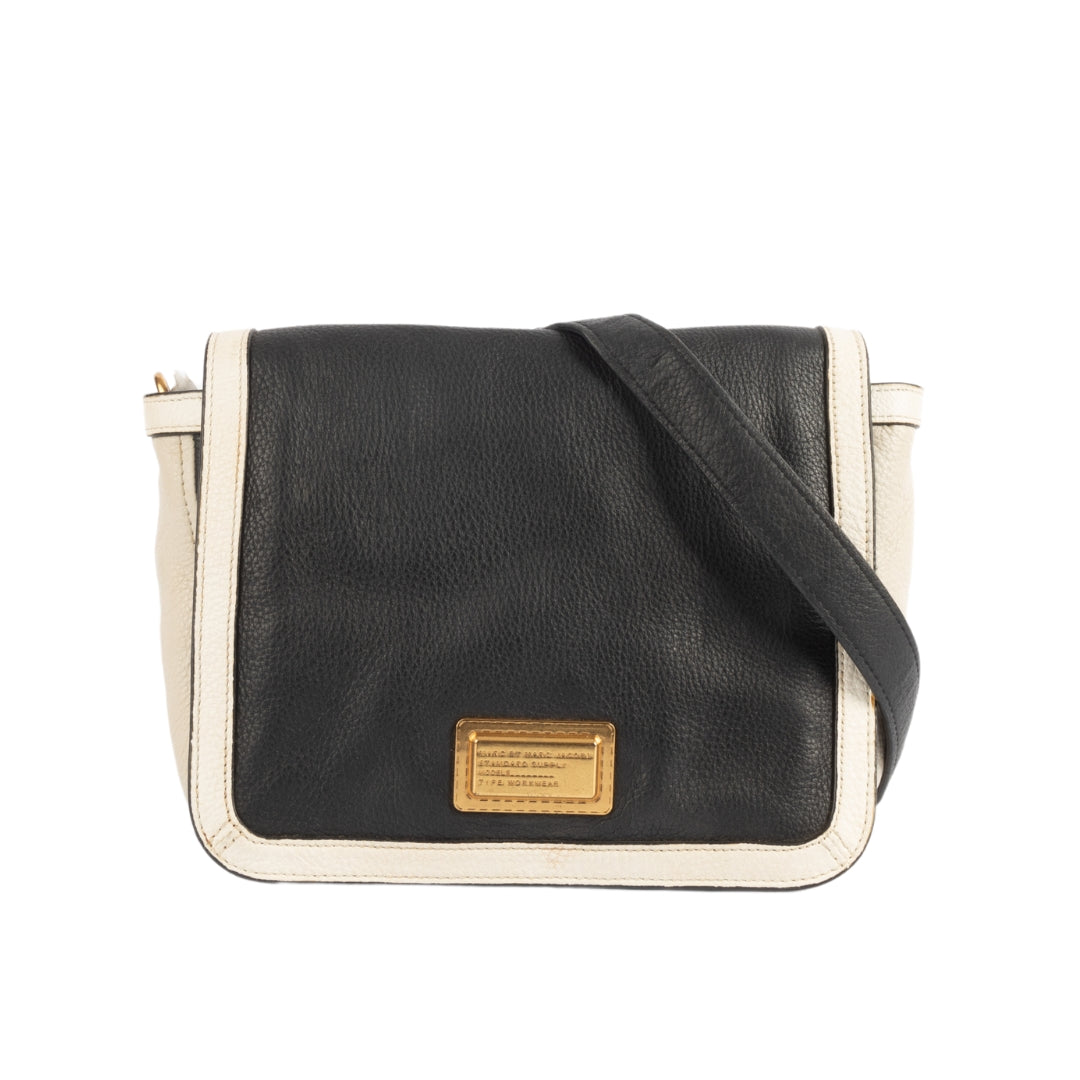 Marc Jacobs Leather Flap Crossbody Bag