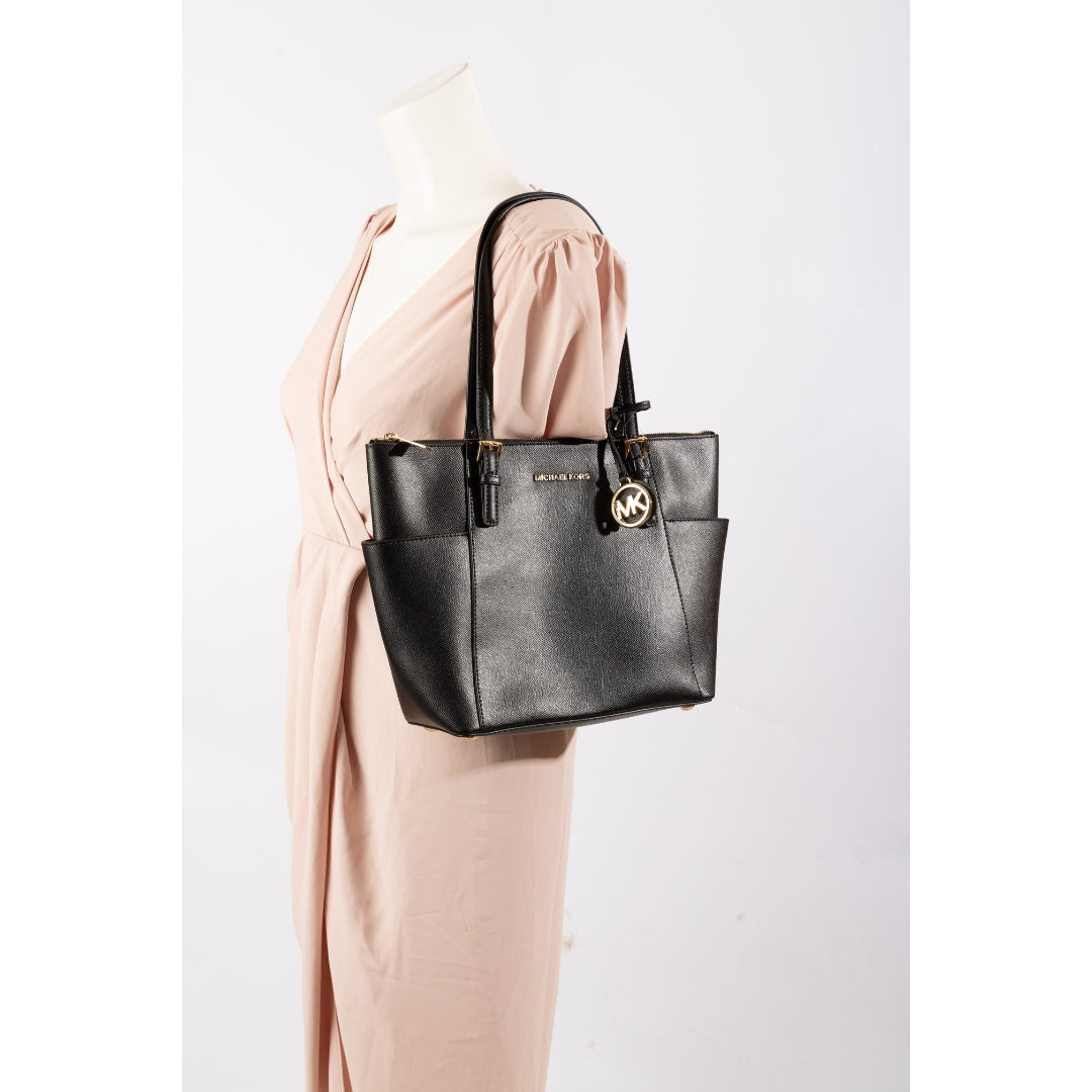 Michael Kors Charlotte Black Tote Bag