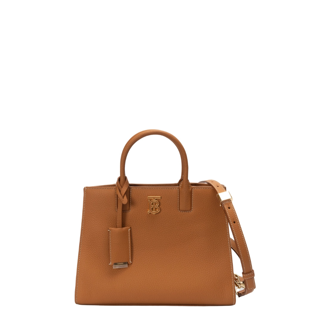 Burberry Tan Frances Convertible Tote