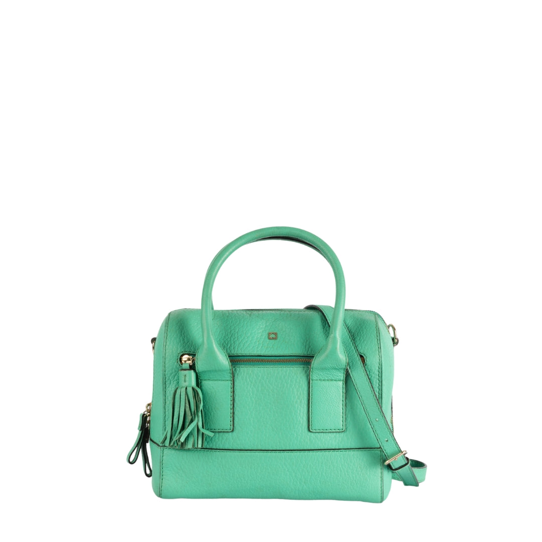 Kate Spade Southport shops Ave Alessa Leather Satchel Bag