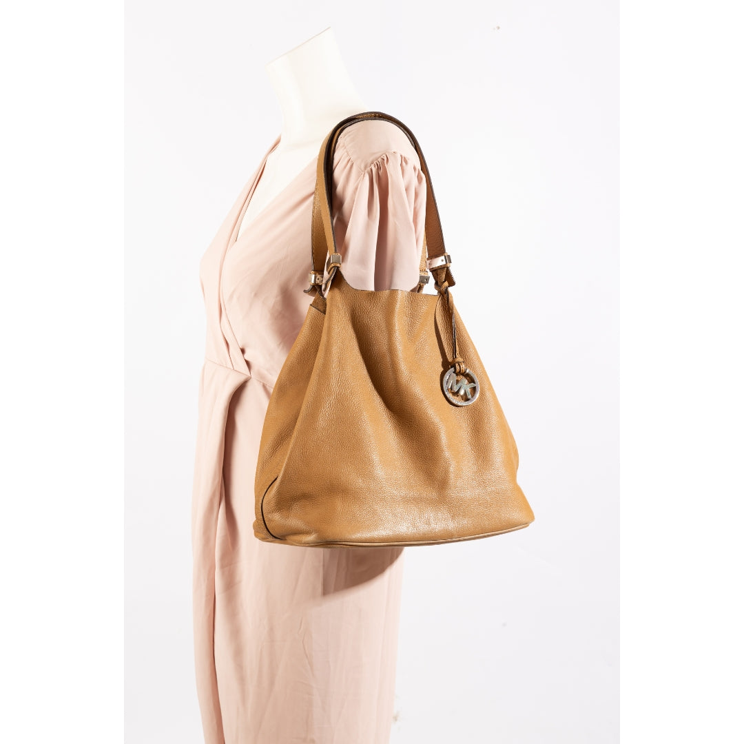 Michael Kors Tan Large Hobo Bag