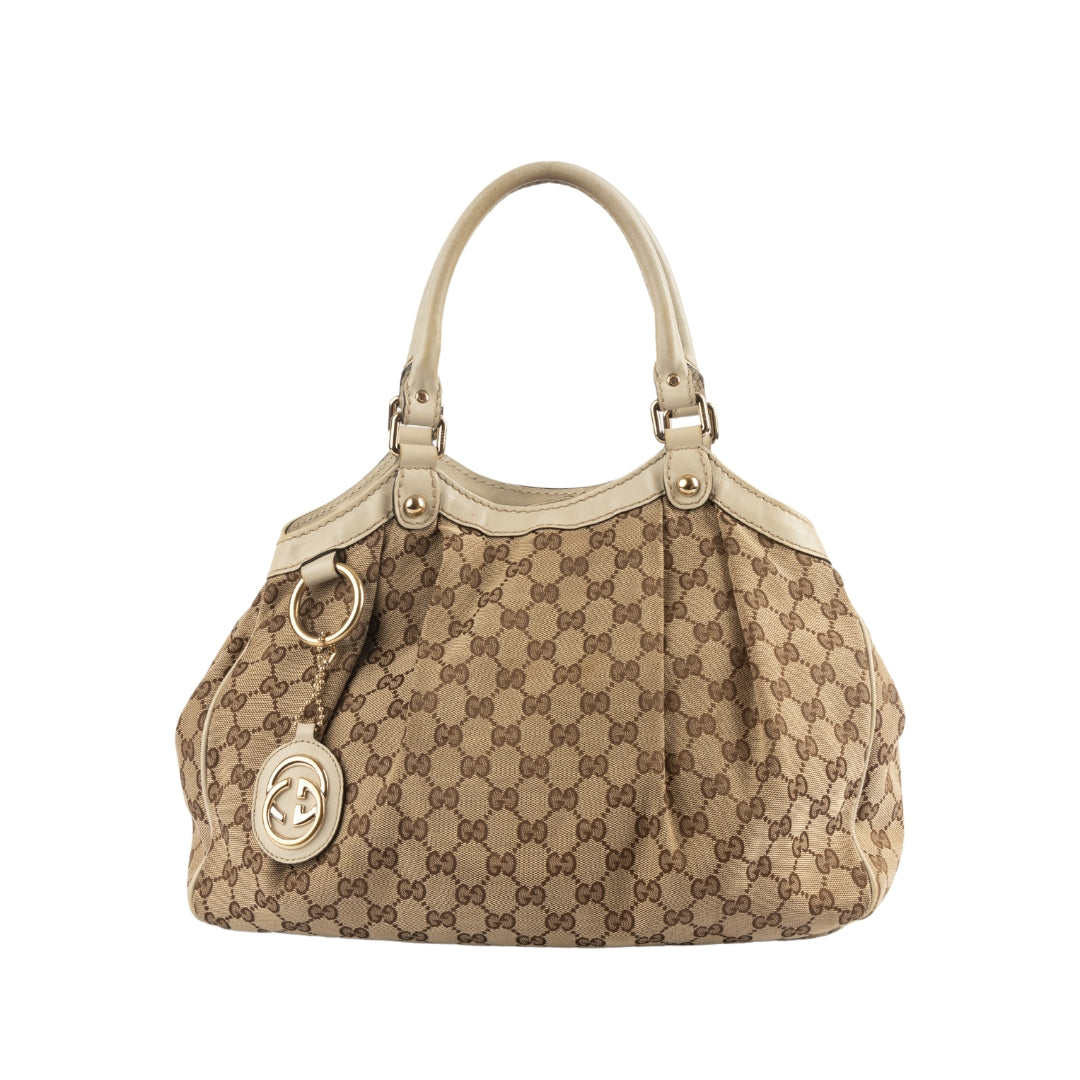 Gucci GG Canvas Sukey Shoulder Bag