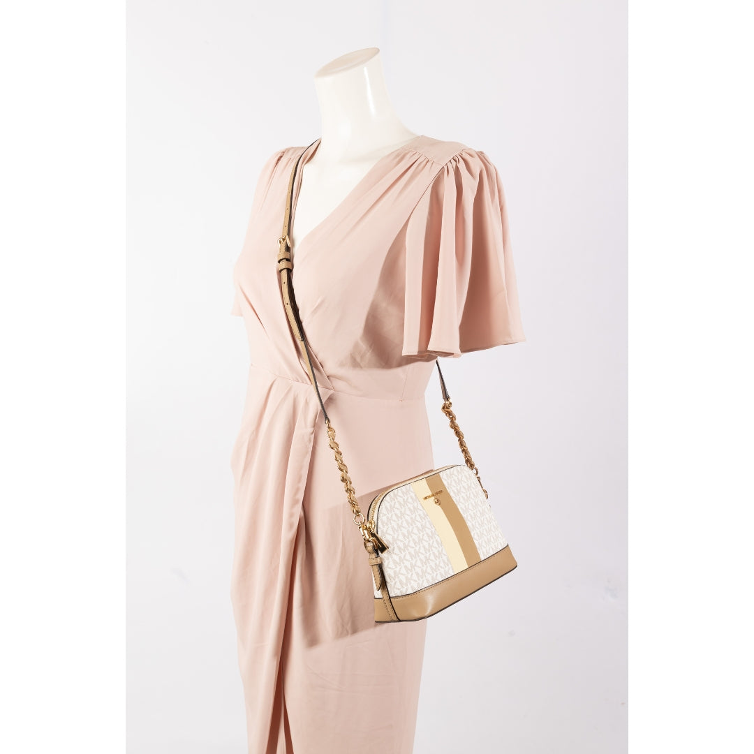Michael Kors Jet Set Logo Print Crossbody Bag