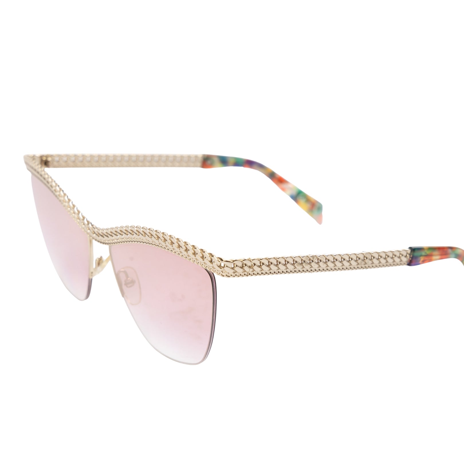 Moschino Pink Gradient Sunglasses