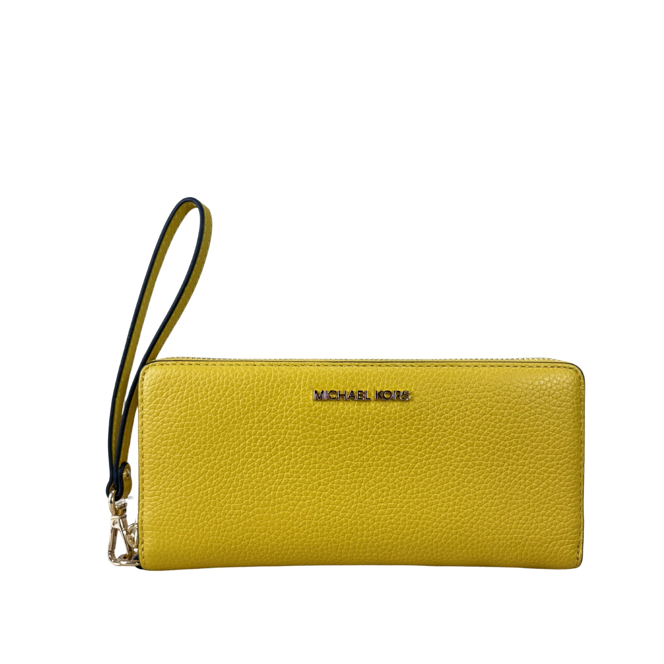 Michael Kors Yellow Jet Set Zip Wallet