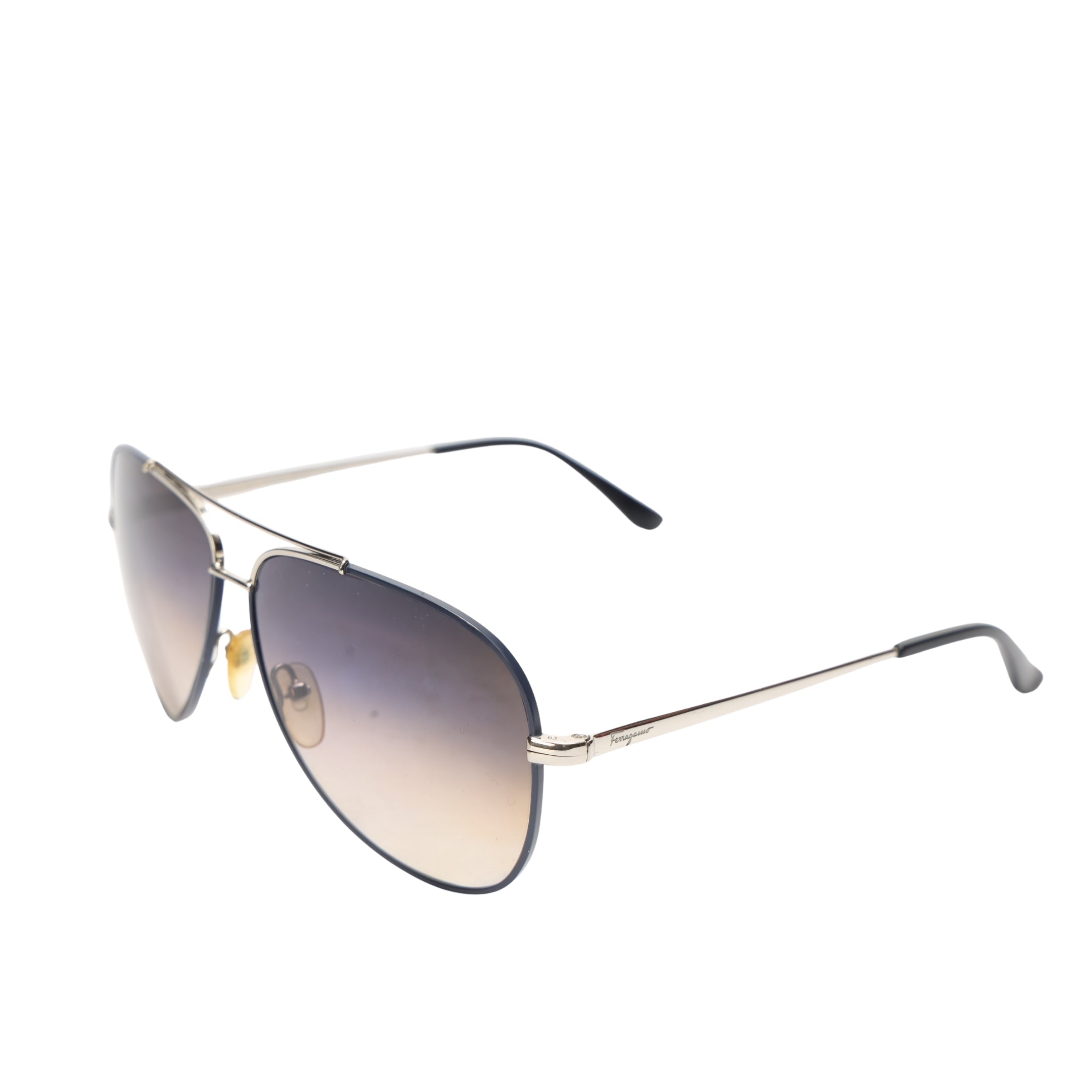 Salvatore Ferragamo Gradient Aviator Sunglasses