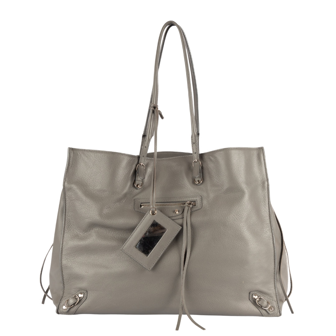Balenciaga Veau Papier A4 Zip Around Tote