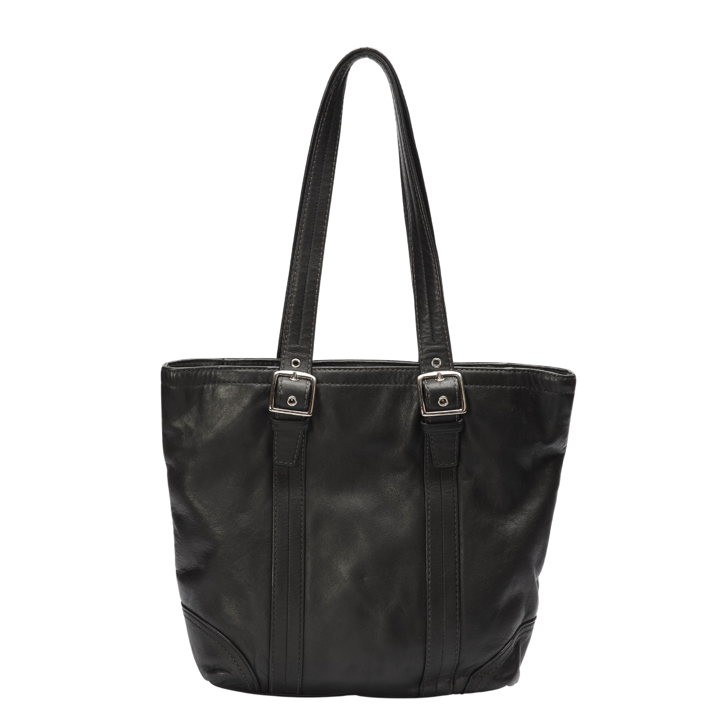 Coach Black Hampton Tote
