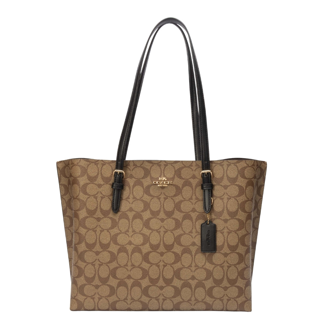 Coach Mollie Tote Bag In Signature Canvas