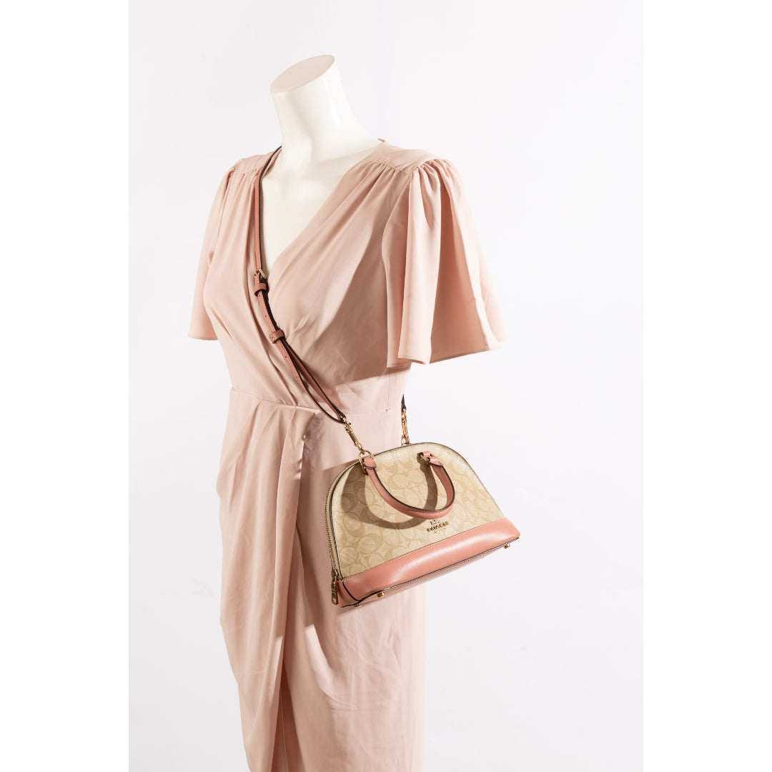 Coach Signature Canvas Sierra Satchel