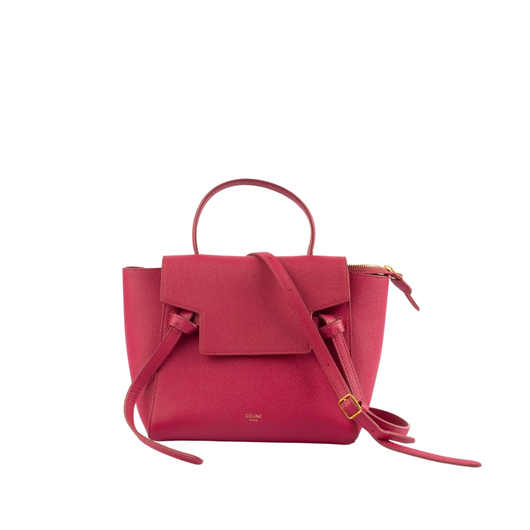 Celine Grained Calfskin Nano Belt Bag