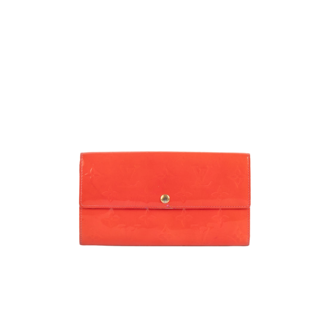 Louis Vuitton Patent Leather Monogram Vernis Porte Tresor Wallet