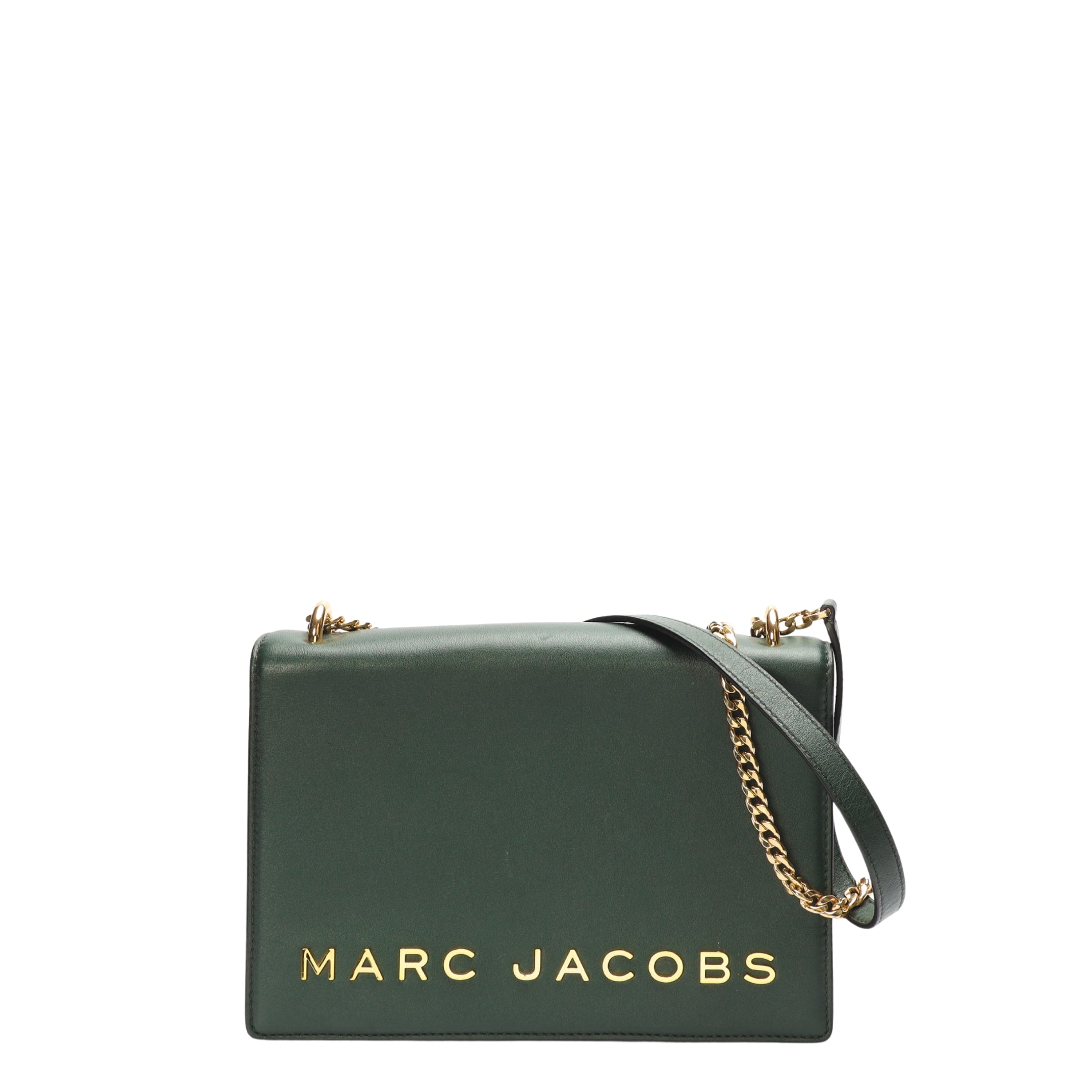 Marc Jacobs The Double Take Green Crossbody Bag