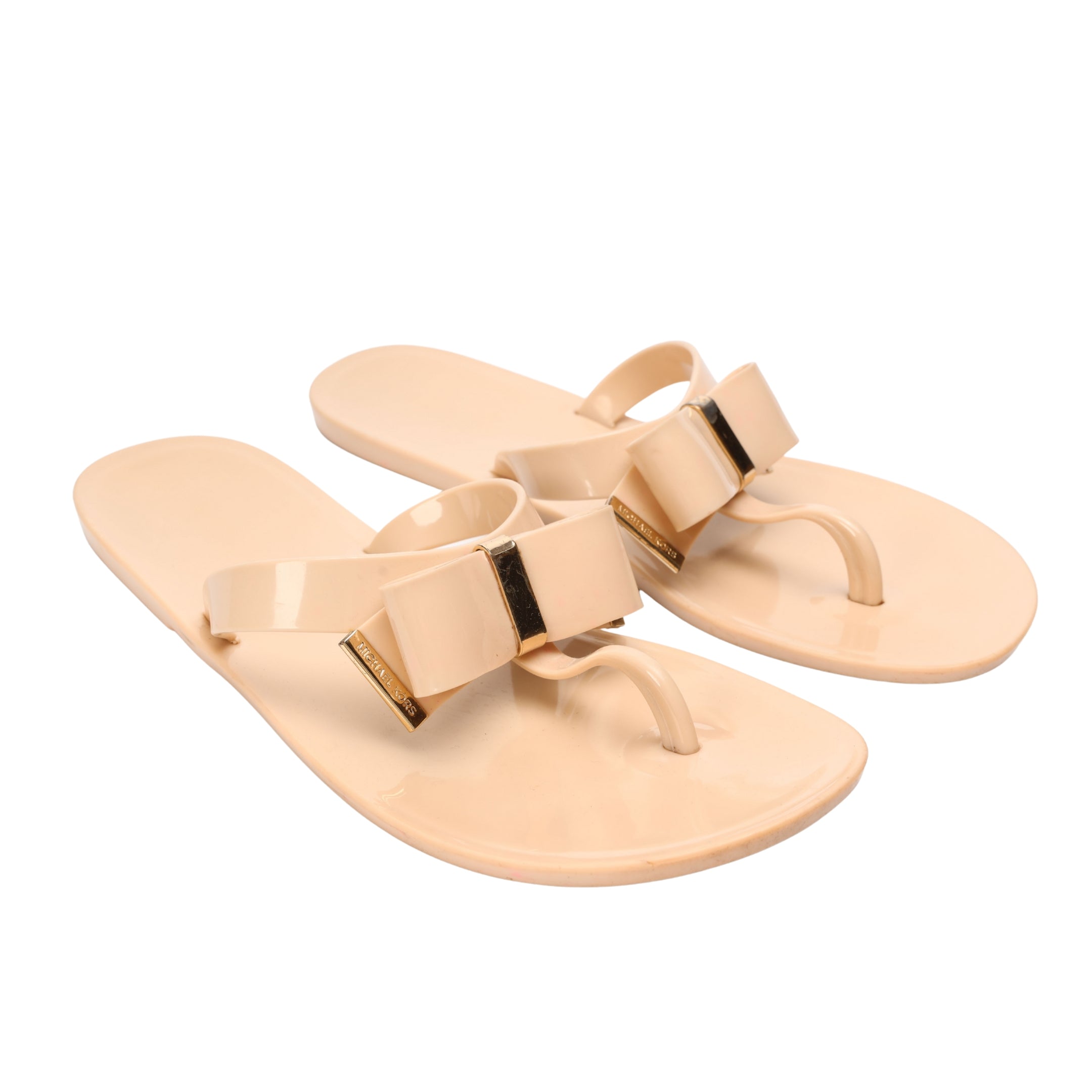 Michael Kors Kayden Peach Flats