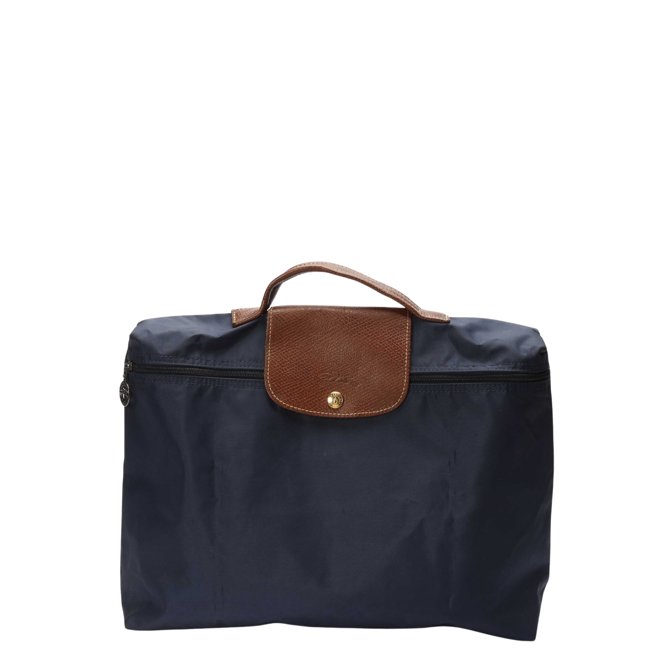 Longchamp Le Pliage Navy Foldable Briefcase