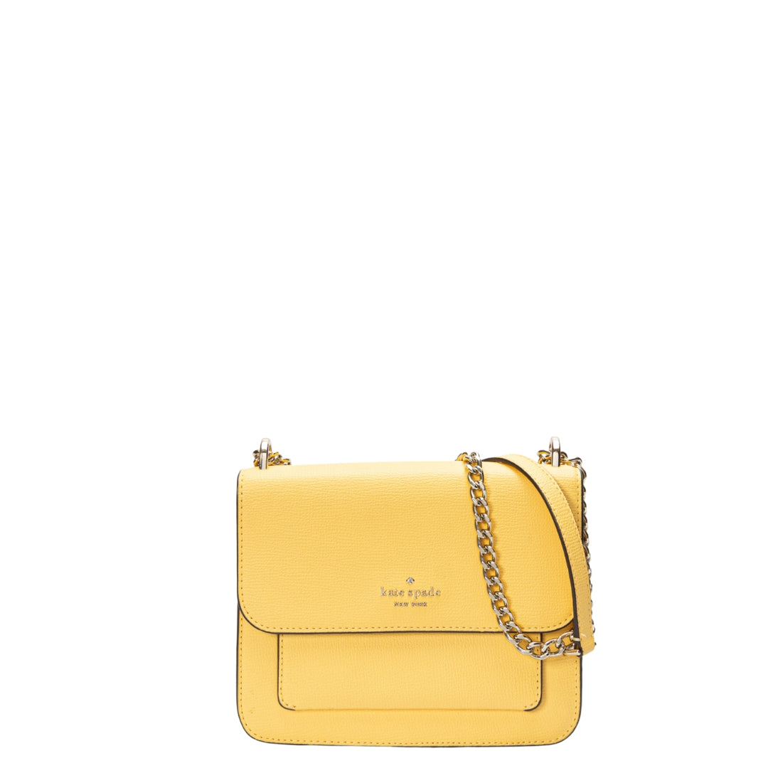 Kate Spade Remi Yellow Flap Shoulder Bag