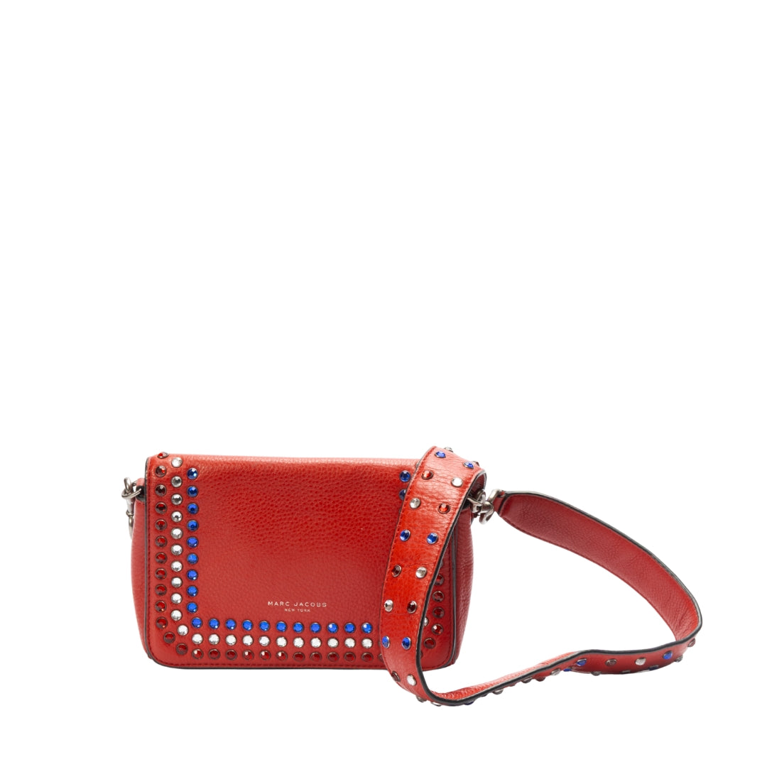 Marc Jacobs Rhinestones Crossbody Bag