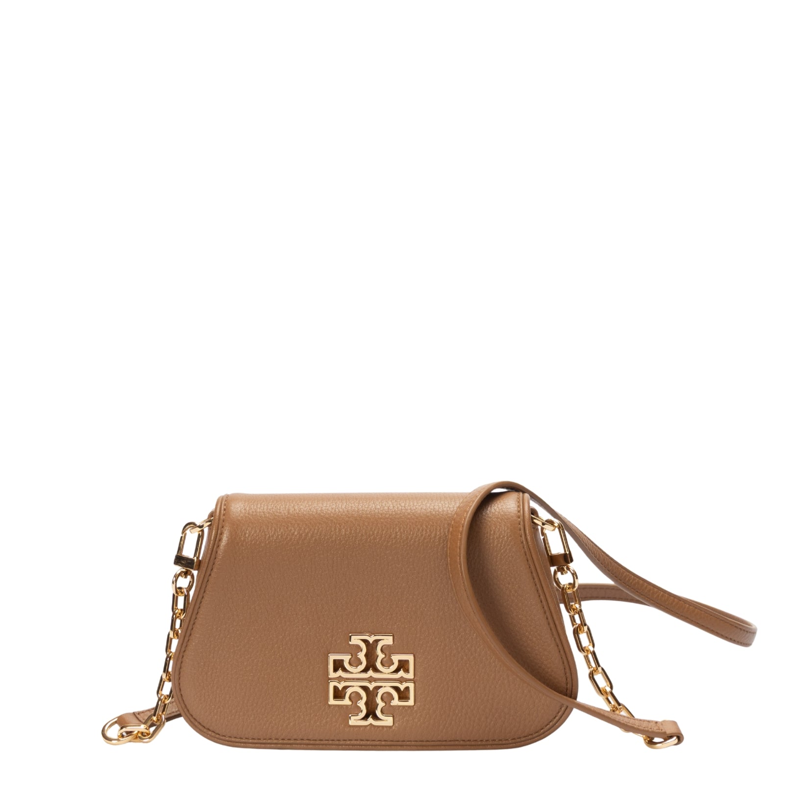 Tory Burch Britten Tan Crossbody Bag