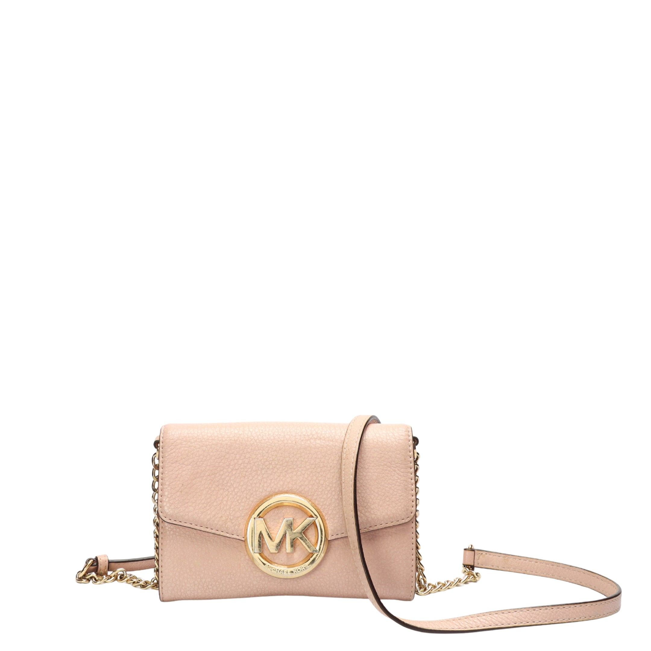 Michael Kors Pink Hudson Crossbody Bag