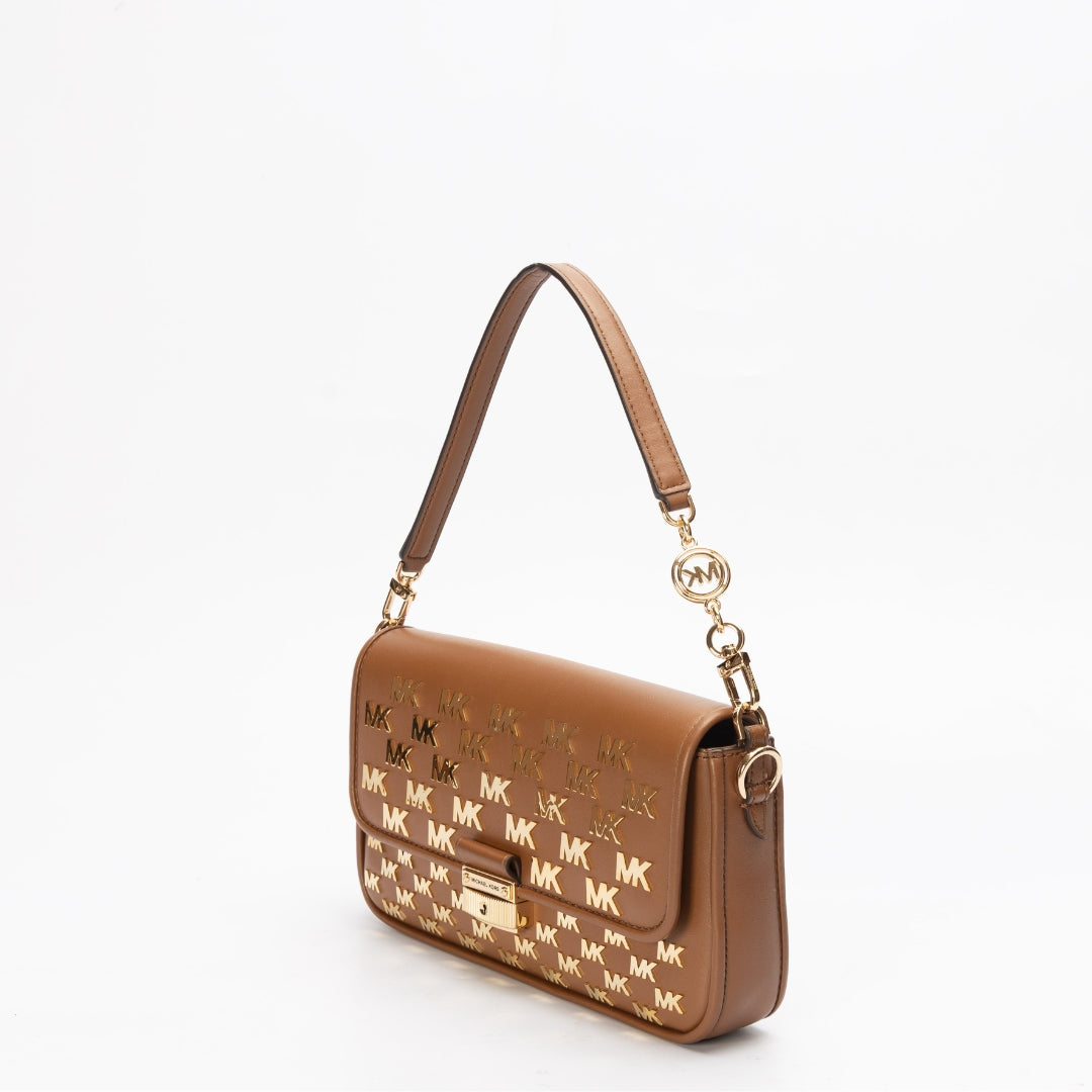Michael Kors Bradshaw Logo Embellished Convertible Shoulder Bag